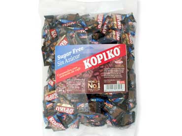 Zoetstof (E953, E965), plantaardige olie (kokosolie), koffie-extract, emulgator sojalecithine (E322), boter, koffiearoma, zout, zoetstof (E950).
